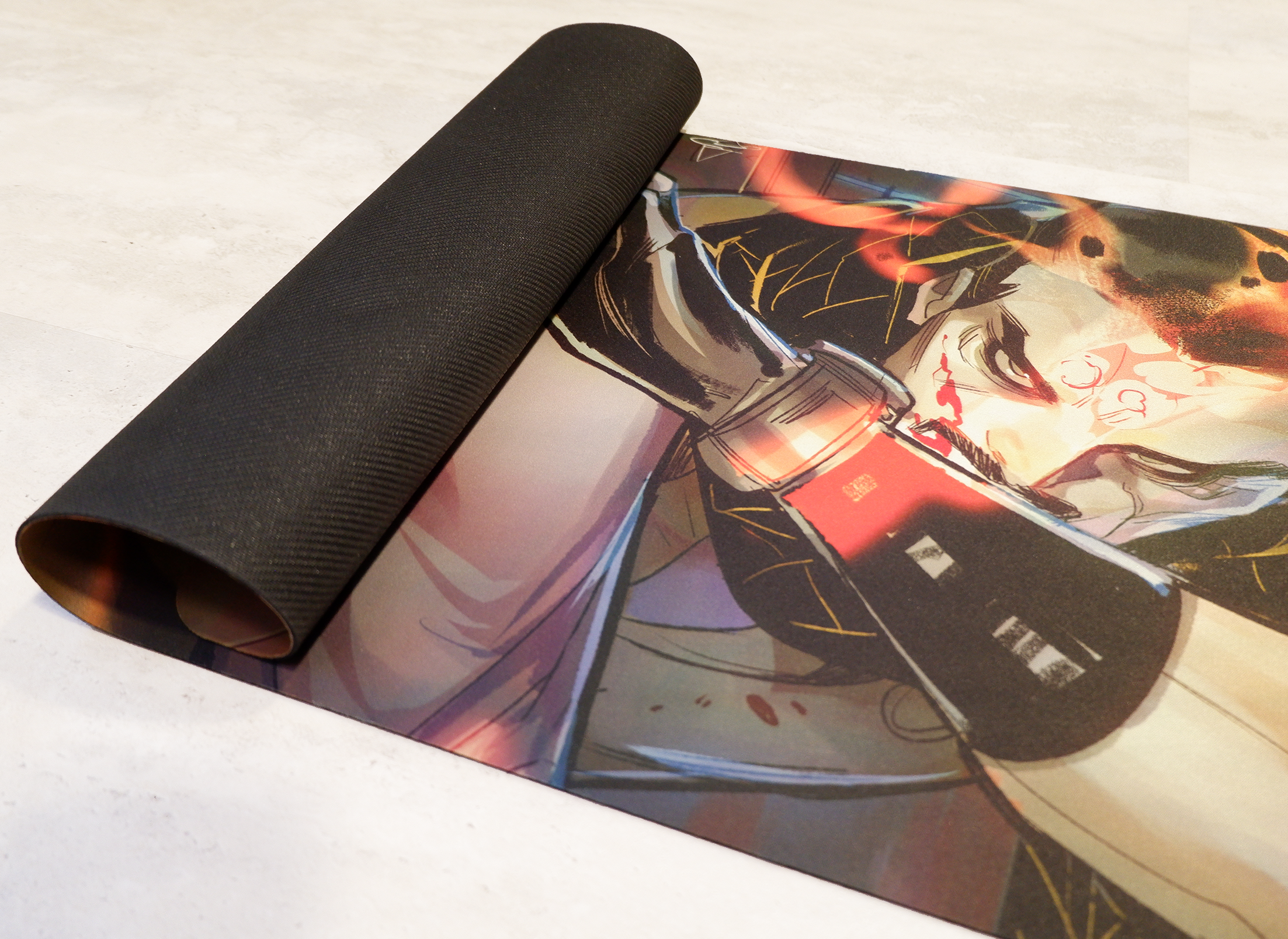 Dracula 2168 - Data Phantom | Gaming mouse pad XL