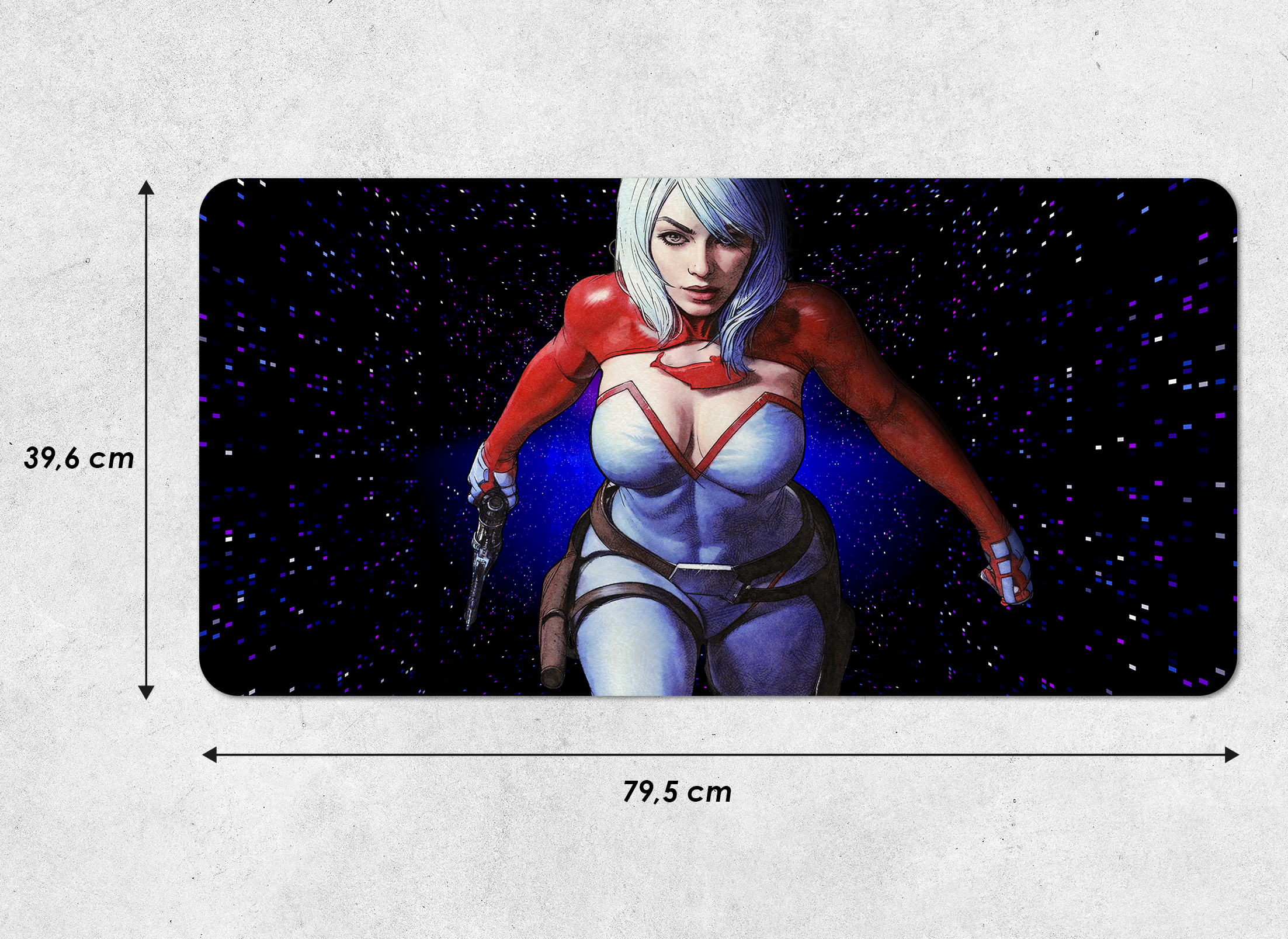 Luna - Running Warrior | Gaming mouse pad XL