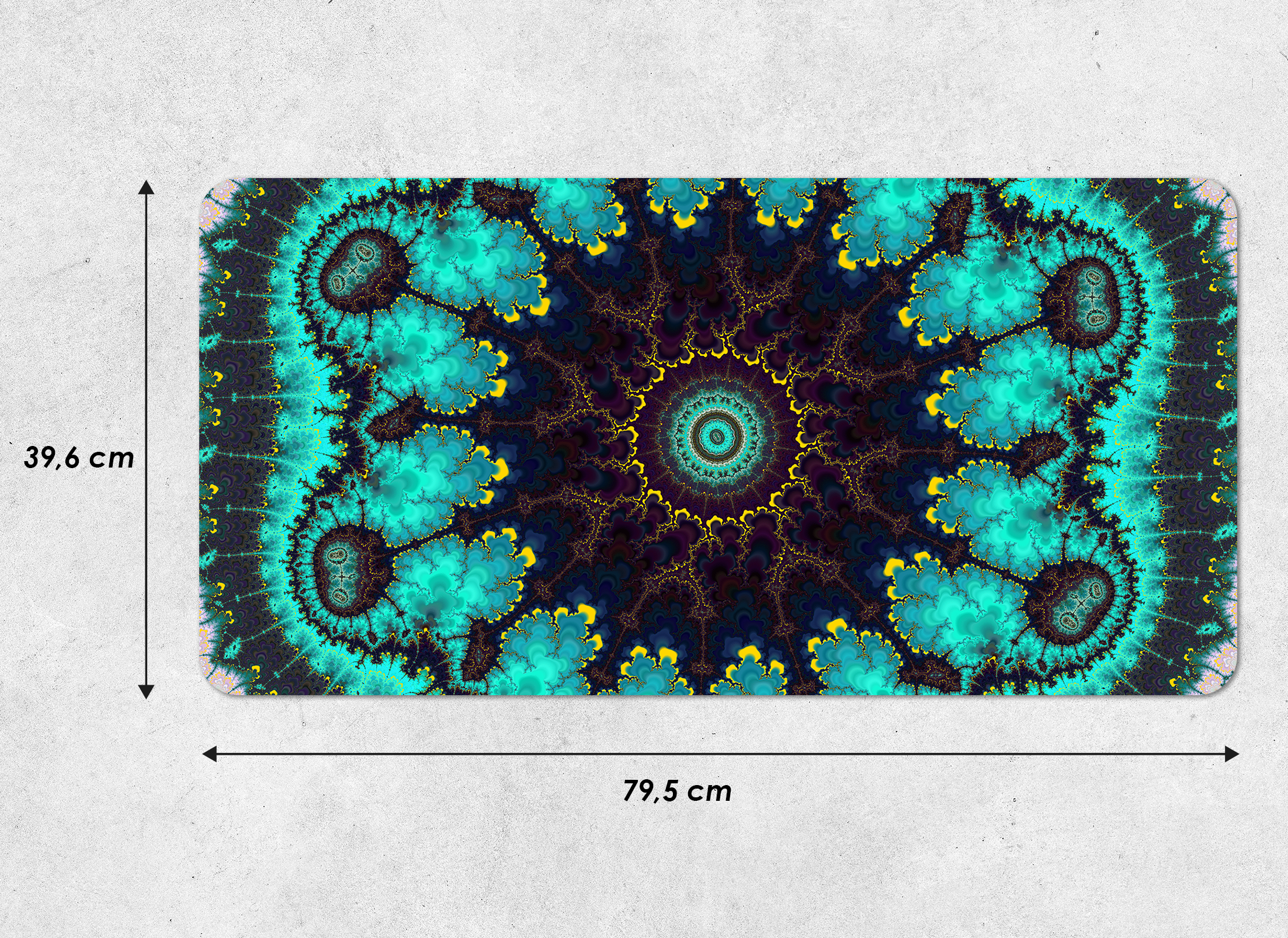 Fractal - Infinite reverie | Gaming mouse pad XL