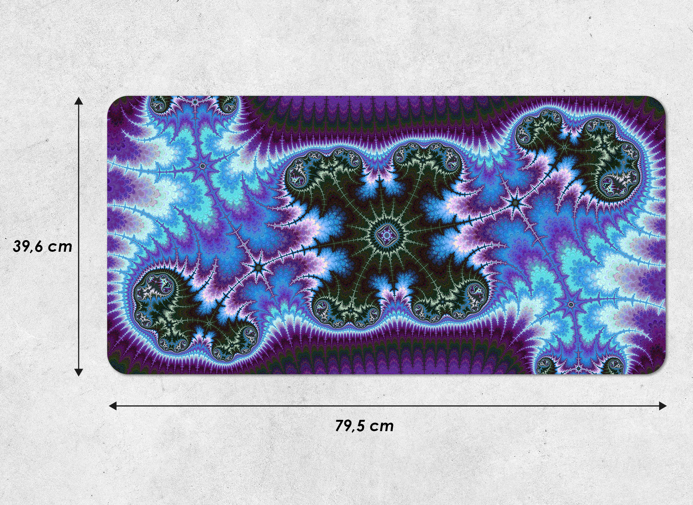 Fractal - Fractal Harmony | Gaming mouse pad XL