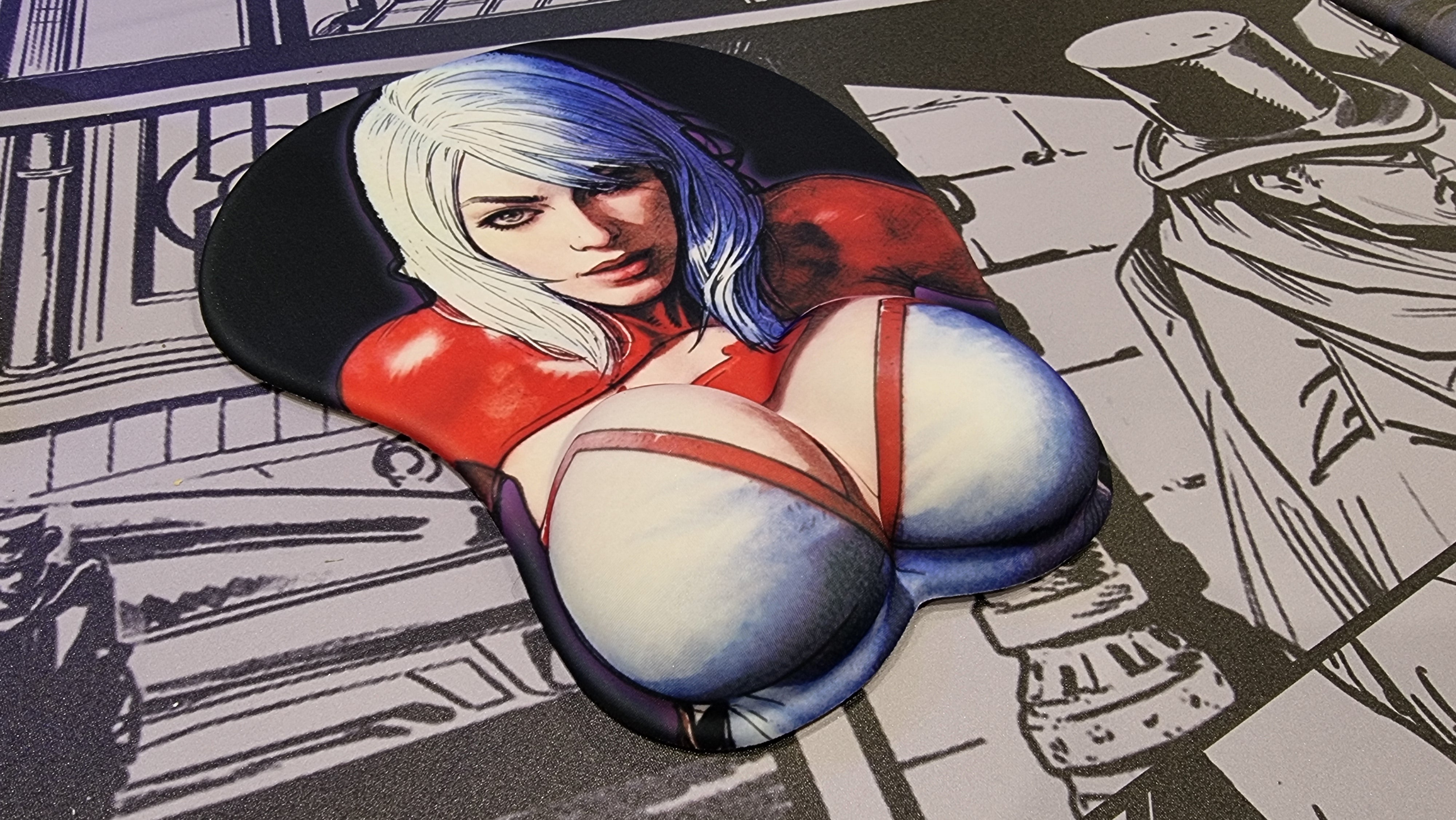 Luna - Curvy Power | Gaming mouse pad