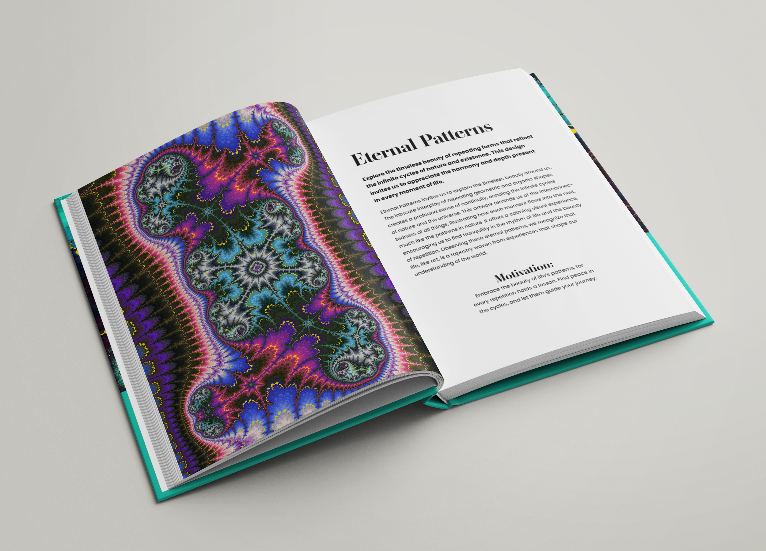 Fractal - Art Book 2024 | Hardcover Book 74 pages