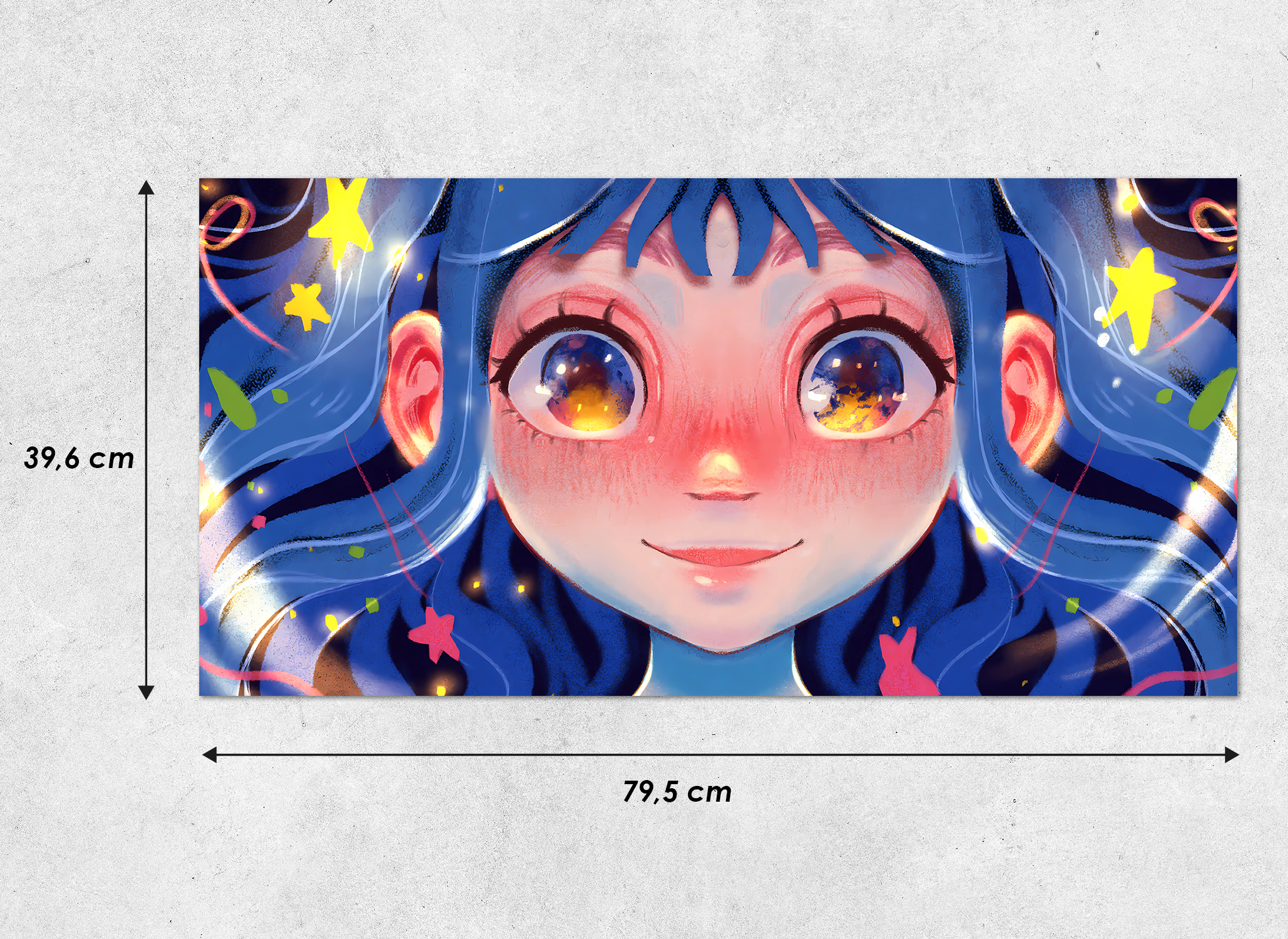 Stardust - Elisa Leoni | Gaming mouse pad XL